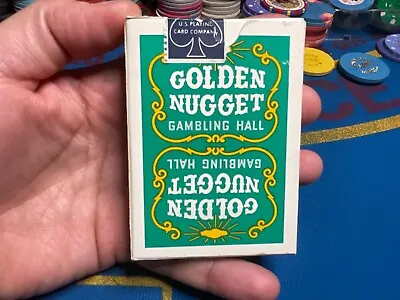 Golden Nugget Las Vegas  Nevada Casino  Cards  Excellent Condition   #~1 • $139.95