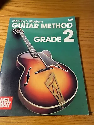 Mel Bays Modern Guitar Method: Grade 2 Guitar Chords William Bay Music Book • $7.50