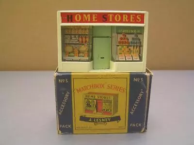 Matchbox Accessory Pack #5 Home Stores Shop Made In England Lesney NMIB+ • $119