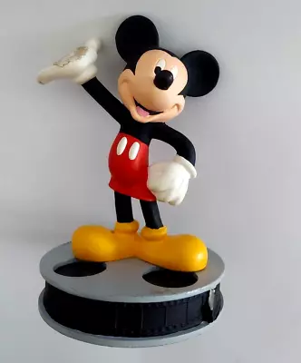 Mickey Mouse Disney Applause Figure Paperweight 1999 Movie Film Reel Base • $8.46