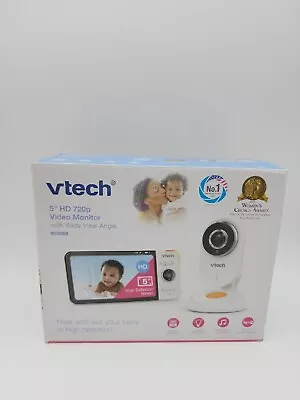 VTech VM818HD Baby Monitor 5  Screen Video Wide View Angle Open Box 1a20270#2 • $59