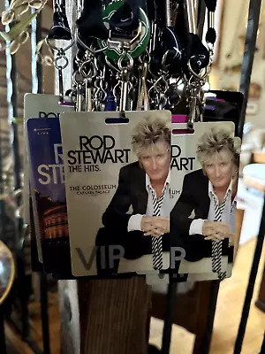 Rod Stewart Concert Vip Tags With Lanyards (lot Of 40 Tags) • $10