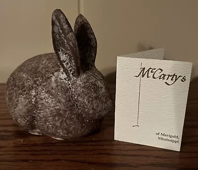 McCarty’s Pottery Nutmeg Rabbit / Bunny GENUINE - First Quality • $100