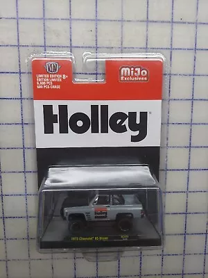 New SEALED M2 MACHINES MIJO EXCLUSIVE 1973 K5 BLAZER OPEN TOP 4×4 HOLLEY (GREY) • $9.95