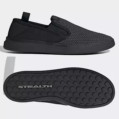 £55 • Buy Adidas Five Ten Sleuth Slip On Mens Mountain Bike Shoes Black MTB SIZE 9.5 10.5