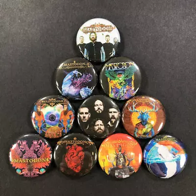 Mastodon 1  Button Pin Set Rock Metal Band • $7.99