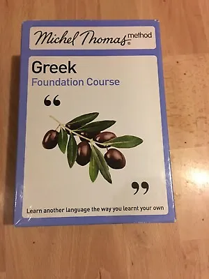 Total Greek (Learn Greek With The Michel Thomas Me... By Middle Howard CD-Audio • $90.02