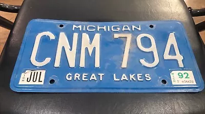 Michgan License Plate  Great Lakes • $8.88