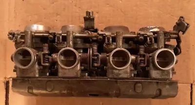 Set Of Carburetors For Vintage Japanese 4 Cylinder Street Bike • $49.95