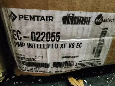 Pentair Ec-022055 Intelliflo Xf Vs Ec Variable Speed 3hp Pool Pump • $1899.99