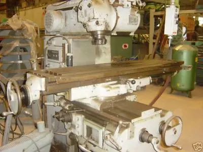 VAN NORMAN UNIVERSAL MILL 50 TAPER SPINDLE 64  X 14  Table • $6800