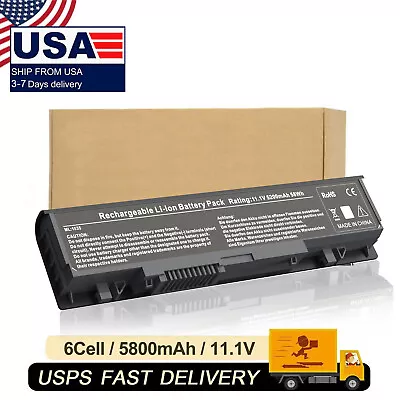 $15.99 • Buy Battery For Dell Studio 15 1535 1536 1537 1555 1557 1558 PP33L PP39L MT276 MT264