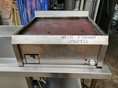 £240 • Buy 60cm Griddle Electric Single Phase With 20mm Plate Commercial # JS 133