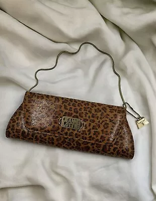 Animal Print Leopard Clutch Purse Shoulder Bag Y2K 90s Glam Punk Rock Cheetah • $24.99