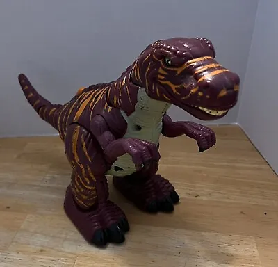 T-REX 2006 Mattel Dinosaur Imaginext Raider Allosaurus Walking Roaring  • $14.97