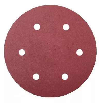 9 Inch Sanding Disc Drywall Sander Paper Hook Lock 6 Hole 180 Grit Pack Of 10 • $14.02