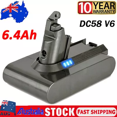 Battery V6 DC58 6400mAh Sony Animal Vacuum QP DC59 DC61 DC62 SV03 SV09 • $28.49