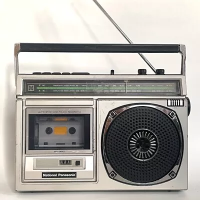 Vintage National Panasonic RX1440 Boombox Stereo System Tape Player • $90