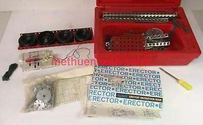 Gilbert/Gabriel~Erector Set~c1970s~Power-Matic MotorWheelsPartsDirections • $14.95