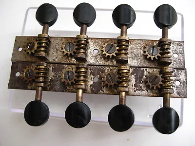 Vintage Martin Lyra Bruno Mandolin Tuners Set For Project Upgrade • $45