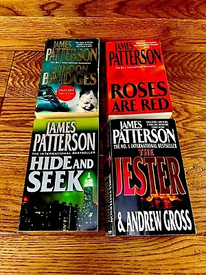 James Patterson Book Bundle X4 Roses Are Red Hide & Seek Jester London Bridges • £18.99