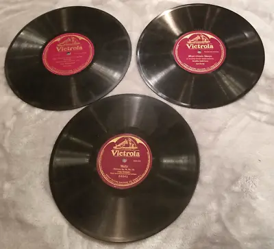 Lot/3~78RPM RECORDS~WALTZ~WHEN CHLORIS SLEEPS~ANY PLACE IS HEAVEN IF U R NEAR ME • $25