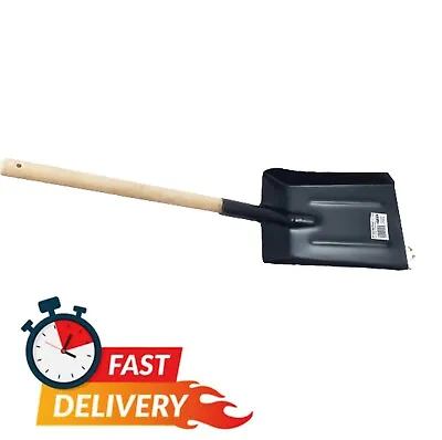 £7.39 • Buy NEW Metal Hand Shovel Coal Grit Snow Outdoor Garden Wooden Handle Driveway UK