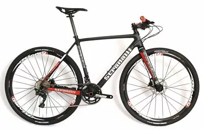 Stradalli T-700 Full Carbon City Fitness Hybrid Disc Bicycle. Shimano XT 11 Spd • $3000