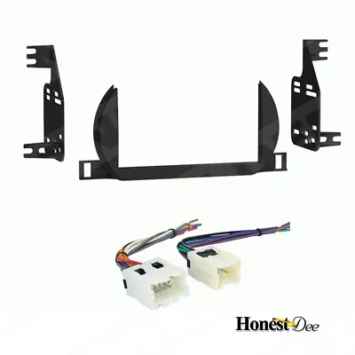 95-7418 Double Din Car Stereo Mount & Wires For Altima Radio Install Dash Kit • $18.95