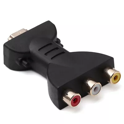 For TV HDMI-Compatible Male To 3 RCA Female Composite AV Audio Video Converter • $15.42