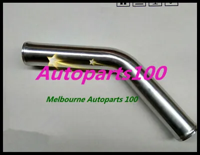 2  2 Inch 51mm 45 Degree Intercooler Aluminum Turbo Pipe Elbow Length 600mm • $24