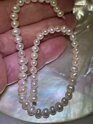 4.5-5.0mm  Loose 9.5  Strand AAA Vintage Japanese Freshwater Pearls • $70