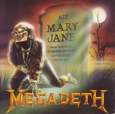 Megadeth Mary Jane UK 12  Vinyl Single Record (Maxi) 12CL489 • £43.90