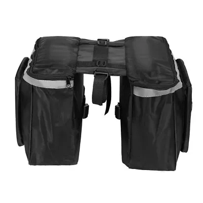 25L Cycling Rear Rack Seat Trunk Saddle Bicycle Tail Storage Pouch Bike Bag • $14.55