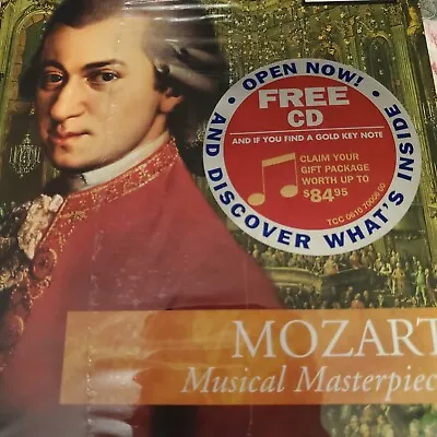 NEW. Sealed.A. MOZART Musical Masterpieces.Classicel # 3 Composers 11 Tracks • $8.99