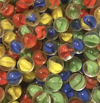 6 Pounds Of Cat Eyes Marbles! Over 500 Marbles! 5/8” 16 Mm • $39