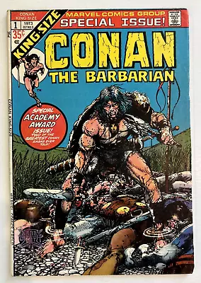 Conan The Barbarian King Size #1 Marvel Comics Group 1973 • $5.99