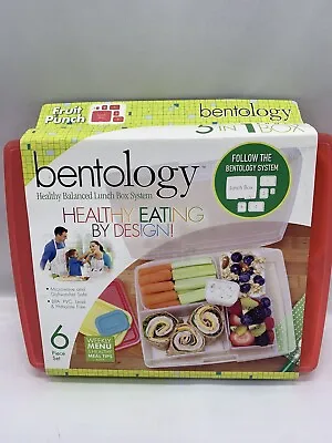 Bentology 5 In 1 Healthy Eating Balanced Microwave Safe Lunch Box System • $19.99