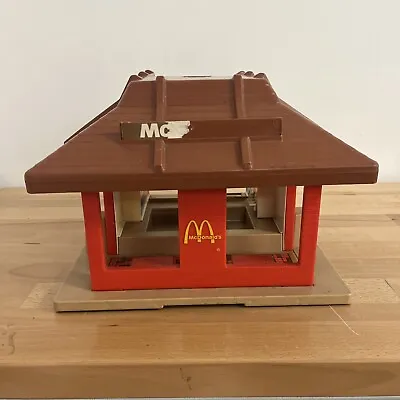 Distressed Playskool No.430 McDonalds Restaurant Toy House Vintage 1974 • $19.99