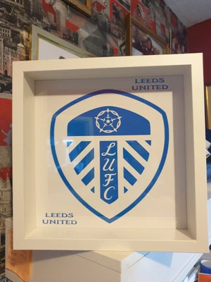 £12.99 • Buy Leeds United Football Club / Vinyl Print / Box Picture Frame / Any Club