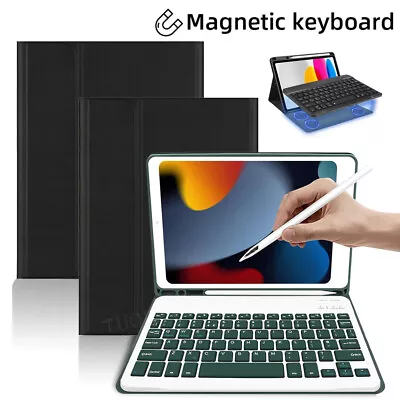 Keyboard Case Cover For IPad 5th 6th 7th 8th 9th 10th Gen Air 4/5th 10.9 Pro 11 • £11.99