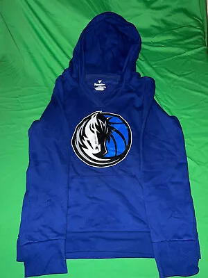 Nwt Dallas Mavericks Basketball Womens Hoodie Hooded Sweatshirt #41 Nowitzki Med • $23.39