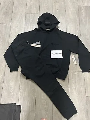 Essentials SS22 Fear Of God Tracksuit - Black • £200