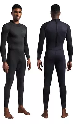 Dark Lightning Full Body Wetsuit For Men Black 3/2 Mm Small For Water Sports • $25