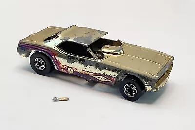 🔴 Vintage 1969 Hot Wheels Dodge Challenger Funny Car Hemi Hauler For Parts • $5.95