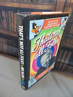 THAT'S NOT ALL FOLKS!  Mel Blanc Signed 1st Ed 1st Print Autographed BIOGRAPHY • $116.35