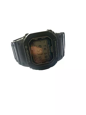 Casio G-Shock G-5600E-1 Classic Solar Power Watch - Black • $150