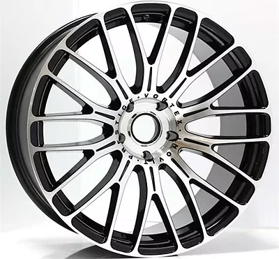 19inch Vortex Wheels Polished Silver Black For Holden Commodore & New Tyres  • $1202.64