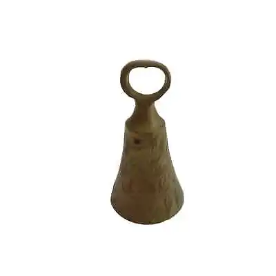 Small Vintage Brass Desk Or Pet Bell Ringer Meditation Clarity  • $15