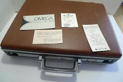 Vintage Samsonite Omega  Attache -bronco Brown - 3 - Rarely Used • $75